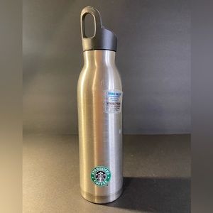 Vintage 2009 Starbucks double-walled stainless steel water bottle